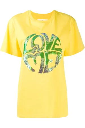 Alberta Ferretti Femme, Tops, Jaune, Taille: 36 FR T-shirt Jaune pour Hommes et Femmes