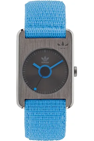 adidas Unisex, Accessoires, Bleu, Taille: ONE Size Montre Retro Pop One
