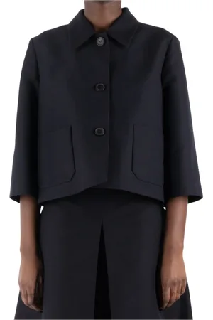 Marni Femme, Vestes, Noir, Taille: 38 FR Veste en Coton Noir