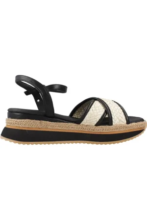 Gioseppo Femme, Chaussures, Noir, Taille: 38 EU Sandales plates pour femmes