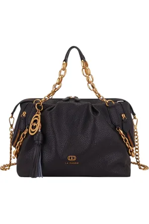 La Carrie Femme, Sacs, Noir, Taille: ONE Size Sac en Cuir Élégant pour un Usage Quotidien