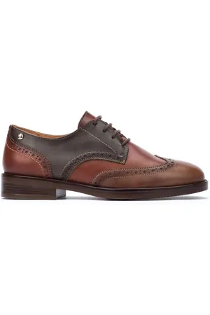 Pikolinos Femme, Chaussures, Multicolore, Taille: 40 EU Chaussure à lacets élégante en marron