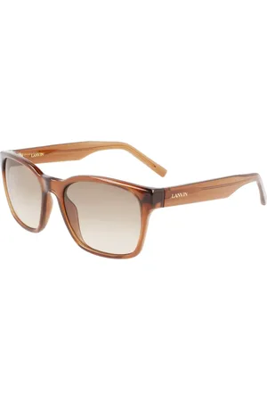 Lanvin Femme, Accessoires, Brun, Taille: ONE Size Lunettes de soleil carrées en acétate