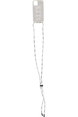 VALENTINO GARAVANI Homme, Accessoires, Gris, Taille: ONE Size Étui PRO avec Détail de Logo Avant