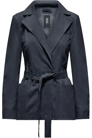 Bomboogie Femme, Vestes, Bleu, Taille: 42 FR Keja Leather Blazer