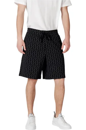 Armani Exchange Homme, Shorts, Noir, Taille: XL Shorts Bermuda sportifs pour hommes