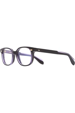 Cutler and Gross Unisex, Accessoires, Noir, Taille: ONE Size Violet Noir Lunettes de Soleil Élégantes