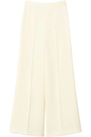 Twin-Set Femme, Pantalons, Blanc, Taille: 38 FR Pantalon Blanc pour Femme