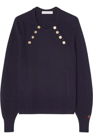 BUSNEL Femme, Pulls, Bleu, Taille: 40 FR Pull Tamra Marine