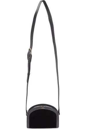 A.P.C. Femme, Sacs, Noir, Taille: ONE Size Mini Sac Bandoulière Demi-Lune