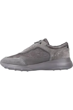 Geox Femme, Chaussures, Gris, Taille: 38 EU Baskets Casual Élégantes pour Femmes