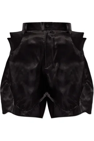 Comme des Garçons Femme, Shorts, Noir, Taille: 38 FR Shorts cousus