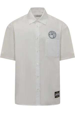 AMBUSH Homme, Chemises, Blanc, Taille: L Chemise à Emblème Cercle