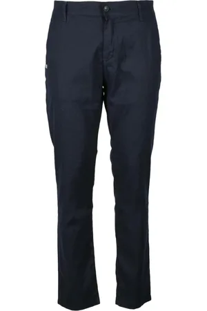 D.A. Daniele Alessandrini Homme, Pantalons, Bleu, Taille: W31 Pantalon Chino Gris avec Taille Élastique