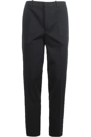 Circolo Homme, Pantalons, Noir, Taille: S Pantalon noir en coton avec poches