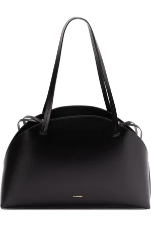 Jil Sander Femme, Sacs, Noir, Taille: ONE Size Sac Noir à Cordon Style Élégant