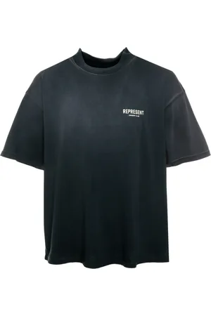 Represent Homme, Tops, Gris, Taille: M T-Shirt Owners Club
