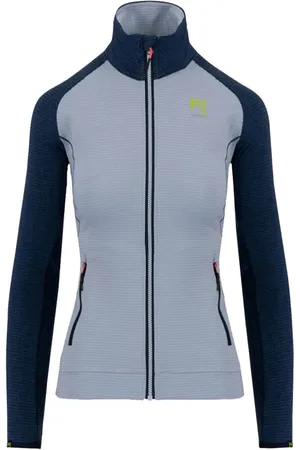 Karpos Femme, Sport, Bleu, Taille: 38 FR Veste Ambrizzola à Fermeture Éclair