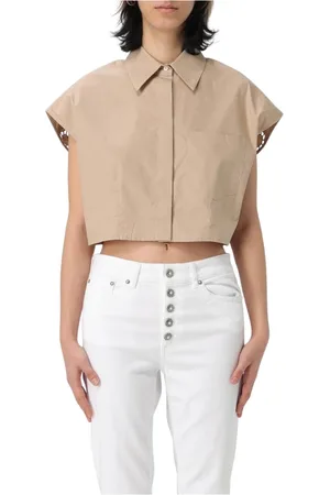 Dondup Femme, Blouses et Chemises, , Taille: 38 FR Chemise en Coton