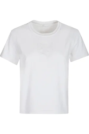 Alexander Wang Femme, Tops, Blanc, Taille: 40 FR T-shirt Graphique Élégant