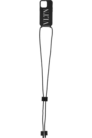 VALENTINO GARAVANI Homme, Accessoires, Noir, Taille: ONE Size Étui PRO avec Détail de Logo Avant