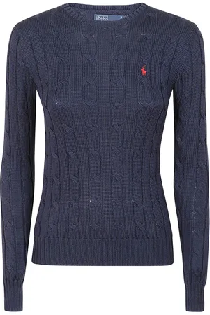 Ralph Lauren Femme, Pulls, Bleu, Taille: 42 FR Pull Julianna
