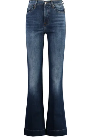 7 for all Mankind Femme, Jeans, Bleu, Taille: W27 Jean Boot-Cut Moderne