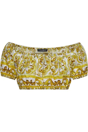 Dolce & Gabbana Femme, Blouses et Chemises, Multicolore, Taille: 36 FR Haut Élégant