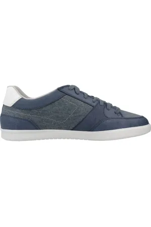 Geox Homme, Chaussures, Bleu, Taille: 42 EU Walee Baskets
