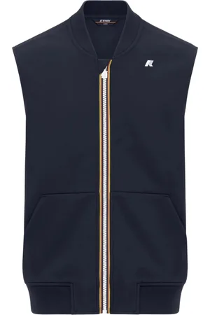 K-Way Homme, Vestes, Bleu, Taille: L Gilet Scuba Léger pour Homme