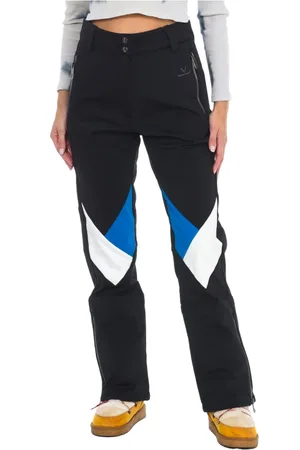 Vuarnet Femme, Pantalons, Noir, Taille: 38 FR Pantalon de Ski Réglable avec Fermeture Éclair