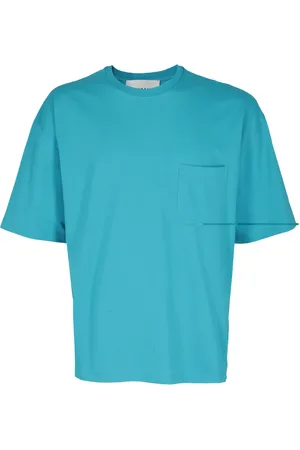 AMARANTO Amaránto, Homme, Tops, Bleu, Taille: L T-Chemises