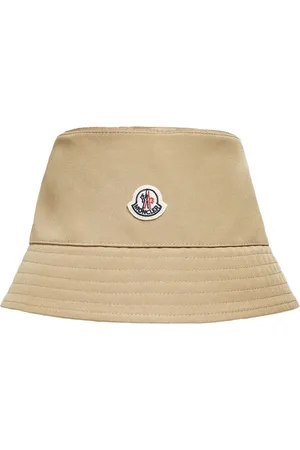 Moncler Femme, Accessoires, Brun, Taille: S Bob avec Logo Discret