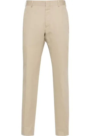 BRIONI Homme, Pantalons, , Taille: XL Pantalon Slim Fit Lin Coton