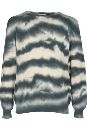 A PAPER KID Homme, Pulls, Multicolore, Taille: L Pulls Tie Dye en Plusieurs Couleurs