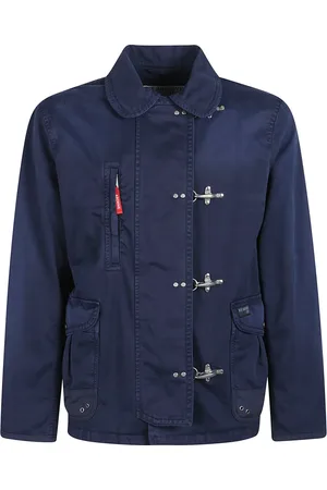 FAY Homme, Vestes, Bleu, Taille: M Veste Élégante avec 4 Crochets