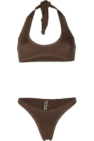 Reina Olga Femme, Maillots de bain, Brun, Taille: ONE Size Costume marron pour un look élégant