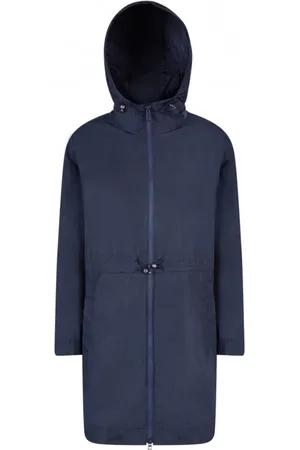 Geox Femme, Manteaux, Bleu, Taille: 40 FR Parkas