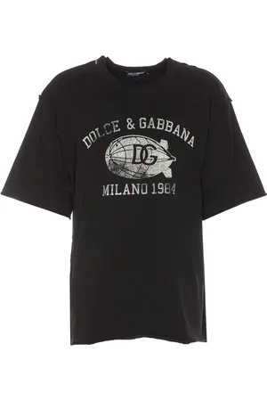Dolce & Gabbana Homme, Tops, Noir, Taille: S T-shirts et Polos Noirs