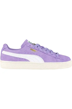 PUMA Homme, Chaussures, Violet, Taille: 38 1/2 EU Baskets en Cuir Lilas