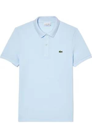 Lacoste Homme, Tops, Bleu, Taille: XL Polo Slim Fit en coton piqué