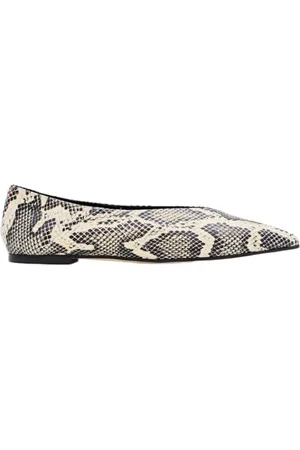 Aeyde Femme, Chaussures, Multicolore, Taille: 36 EU Noisette Cuir Nappa Bout Pointu Plat