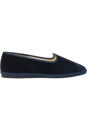 Scarosso Homme, Chaussures, Bleu, Taille: 43 EU Mules Friulane Midnight Velvet