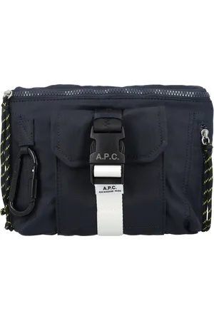 A.P.C. Homme, Sacs, Bleu, Taille: ONE Size Banane Trek Shoulder Bag