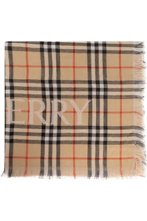 Burberry Unisex, Accessoires, , Taille: ONE Size Écharpe en laine à carreaux