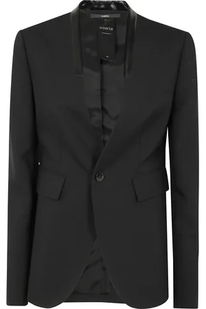 SAPIO Femme, Vestes, Noir, Taille: 36 FR Mohair Tux Blazer