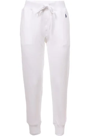 Ralph Lauren Femme, Pantalons, Blanc, Taille: 40 FR Pantalon de jogging