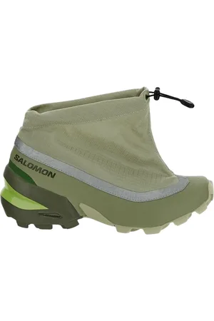 Maison Margiela Femme, Chaussures, Vert, Taille: 40 EU Baskets Basse Croisée en Tissu Synthétique