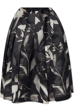 Comme des Garçons Femme, Jupes, Noir, Taille: 36 FR Jupe en soie