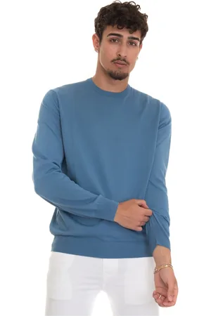 Gran Sasso Homme, Pulls, Bleu, Taille: 5XL Pull à col rond